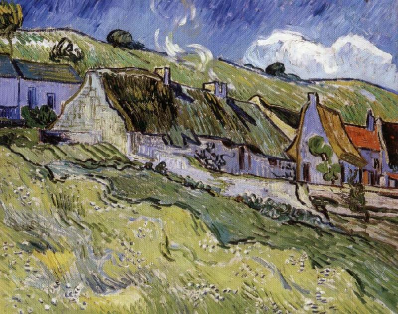 Vincent Van Gogh Old Farmhouses